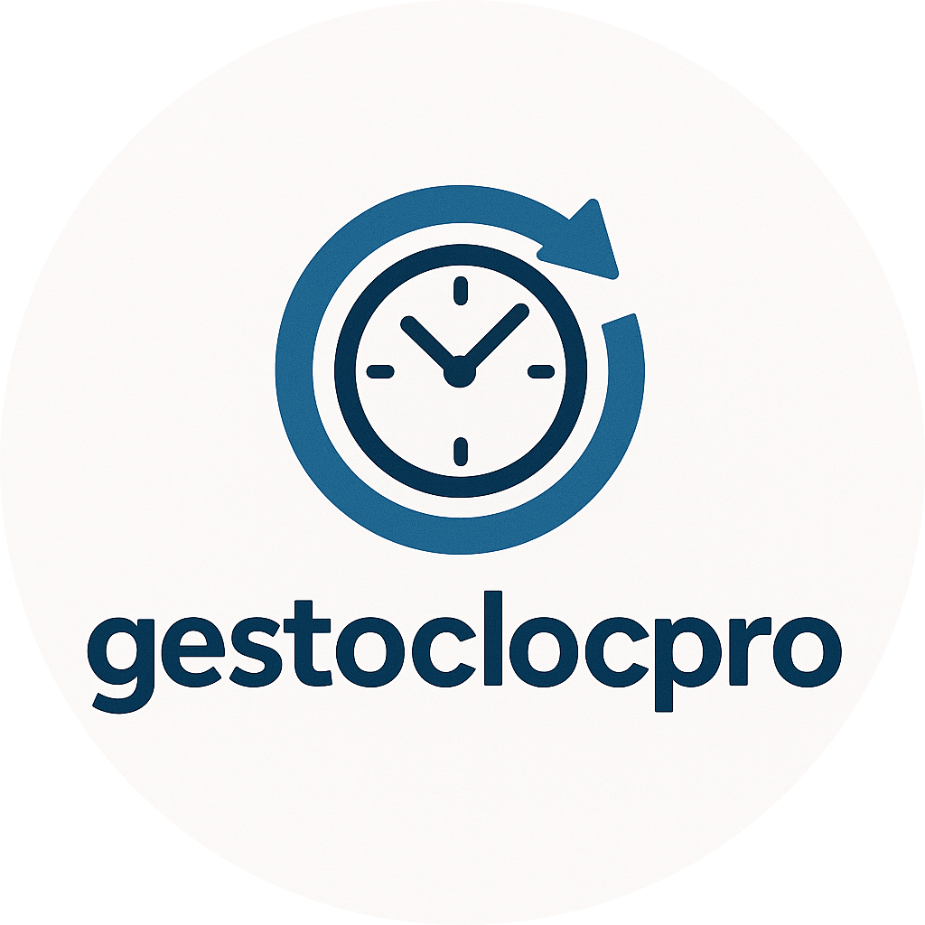Logo GestoclocPro – Logiciel de gestion Sénégal